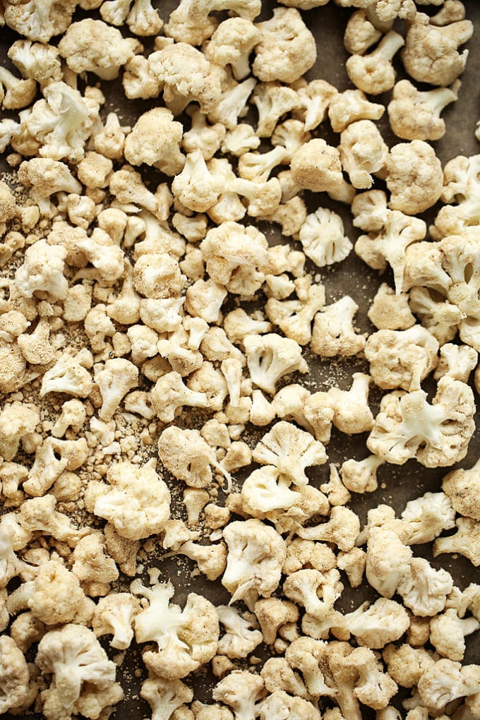 Crispy Salt & Vinegar Cauliflower "Popcorn"