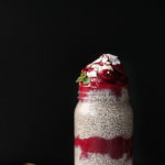 Berry Soft Serve & Vanilla Chia Pudding Parfait