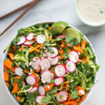 Quick Cucumber Noodle Salad with Creamy Tahini-Lime Dressing