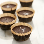Jumbo Peanut Butter Caramel Dark Chocolate Cups | vegan, refined-sugar-free, gluten-free