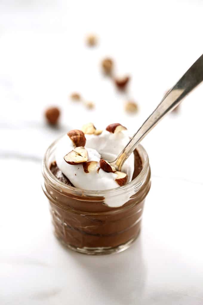Vegan Hazelnut & Chocolate "Nutella" Pudding