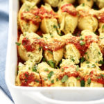 Cauliflower Ricotta Stuffed Shells from Nom Yourself: Simple Vegan Cooking + A Cookbook Giveaway!