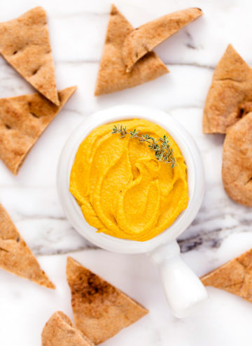 Pumpkin Hummus from The Easy Vegan Cookbook