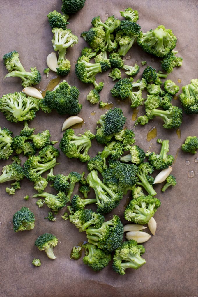 Roasted Broccoli-Pepita Pesto Pasta | Vegan, Gluten-Free