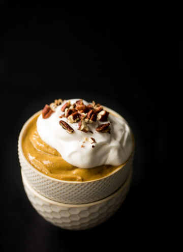 Vegan Pumpkin Pie Pudding