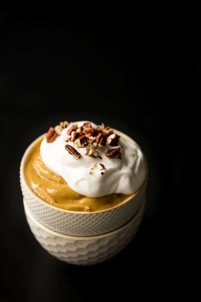 Vegan Pumpkin Pie Pudding