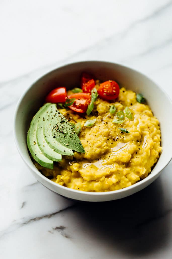 Yellow Split Pea Breakfast Bowl