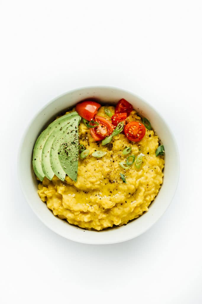 Yellow Split Pea Breakfast Bowl