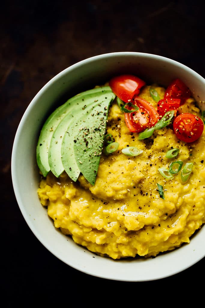 Yellow Split Pea Breakfast Bowl