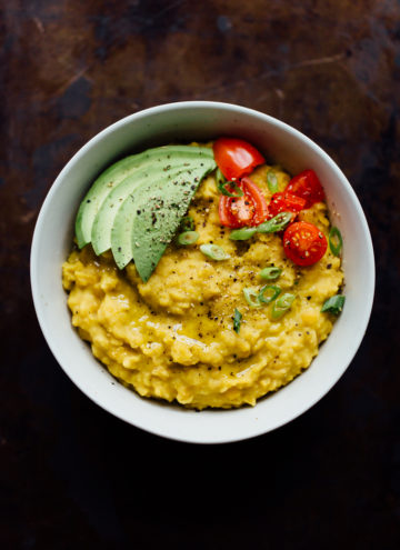 Yellow Split Pea Breakfast Bowl