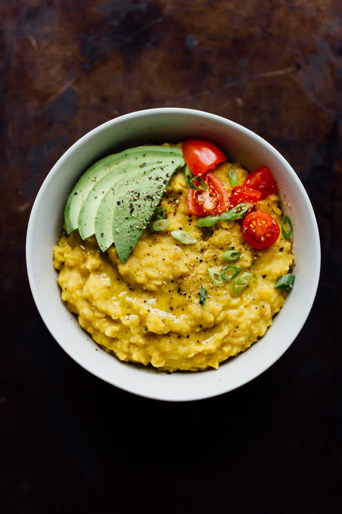 Yellow Split Pea Breakfast Bowl