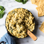 Warm Kale & Artichoke Dip from Crossroads by Tal Ronnen + A Giveaway!