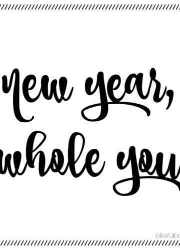 New Year Whole You