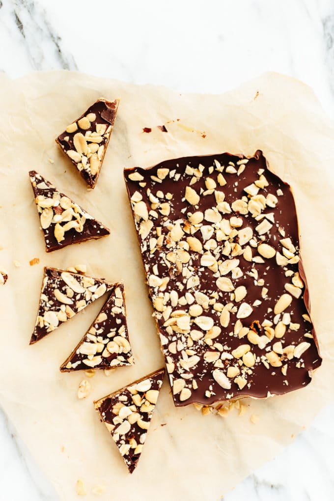 Peanut Butter Chocolate Bark Recipe