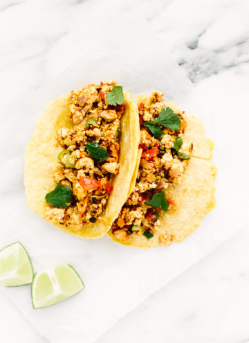 Mighty Migas Vegan Tacos from The Taco Cleanse Cookbook