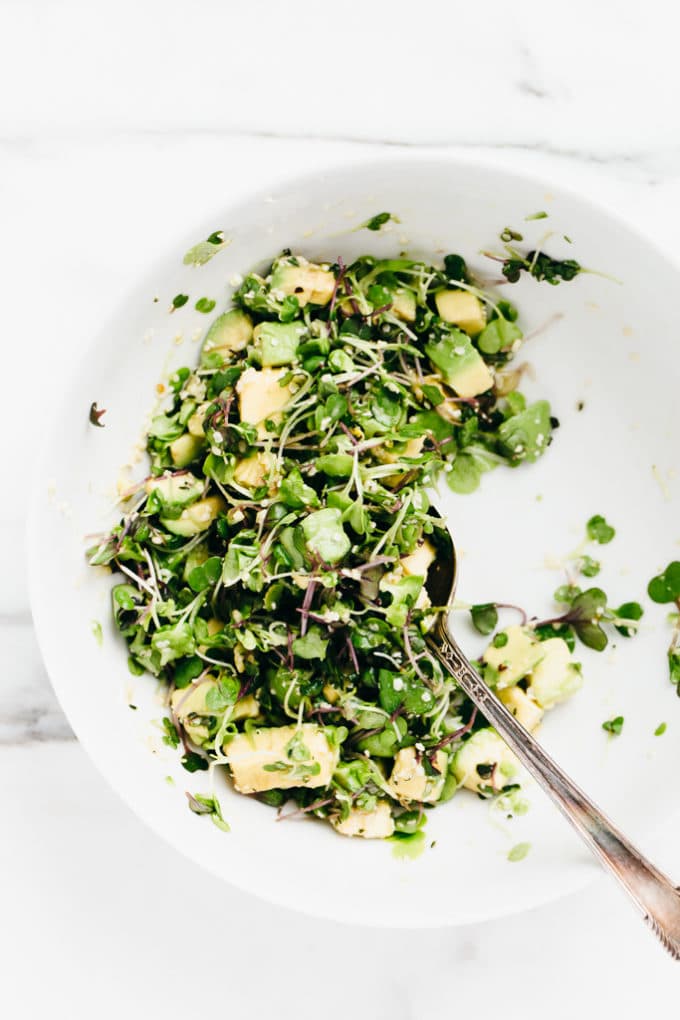 Green Goddess Revitalization Bowl with Herbed Buckwheat