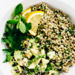 Green Goddess Revitalization Bowl with Herbed Buckwheat