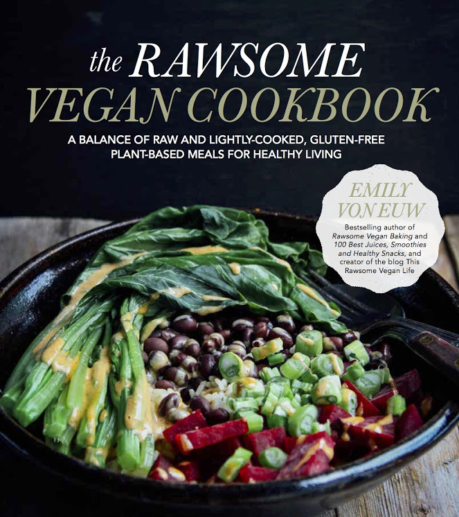 The Rawsome Vegan Cookbook by Emily von Euw