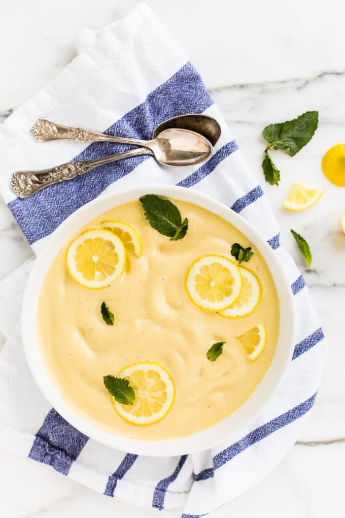 Lemon Cream Pie Smoothie Bowl