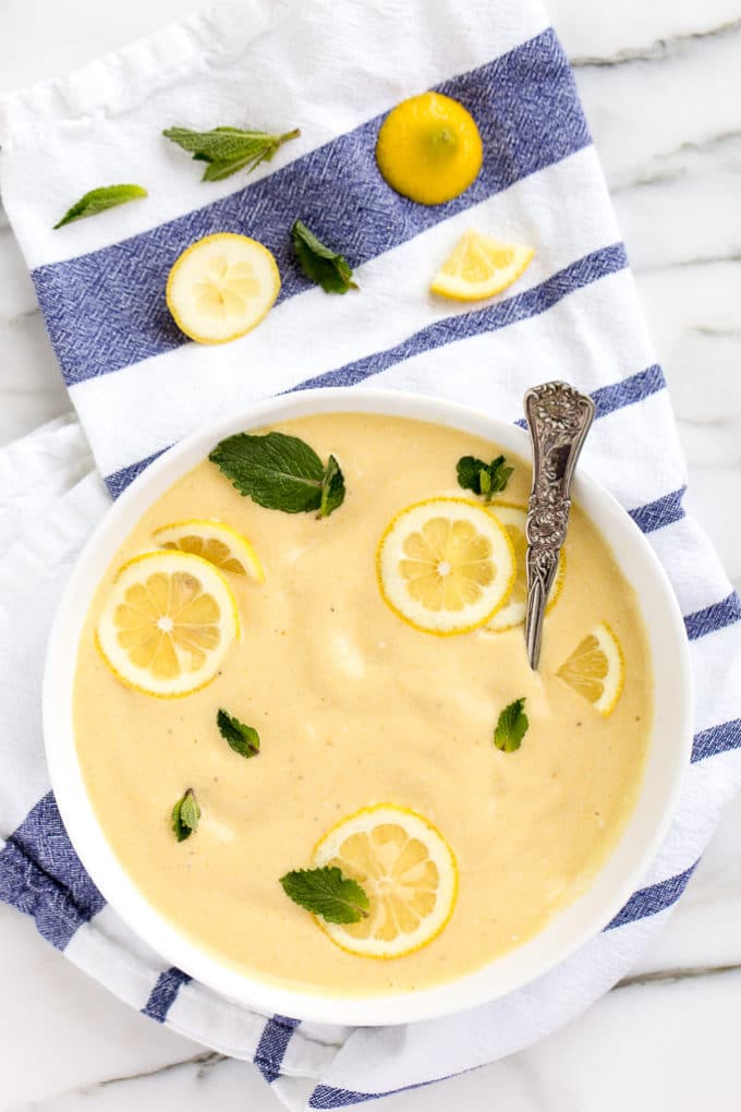 Lemon Cream Pie Smoothie Bowl