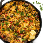Mushroom Paella + Tips for Making Paella