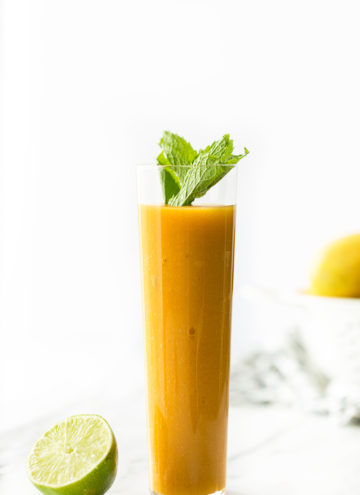 Nourishing Mango-Passionfruit Smoothie