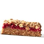 No-Bake Almond Butter + Strawberry Jam Breakfast Bars