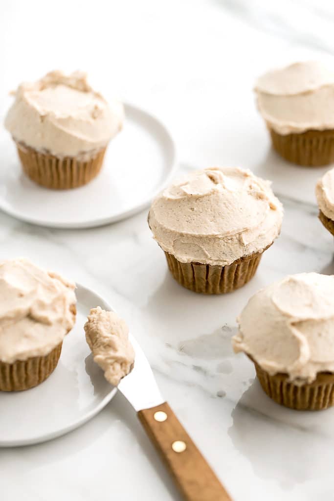 High Rise Pumpkin Cupcakes from Oh She Glows Every Day & A Giveaway! Blissful Basil