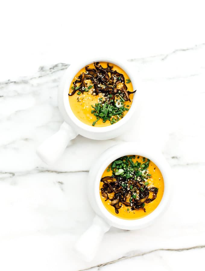 Fully Loaded Vegan Cheesy Baked Potato Soup