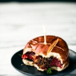 Smoky Vegan BBQ Beet Burgers