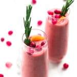 Festive Cranberry-Pear Smoothie
