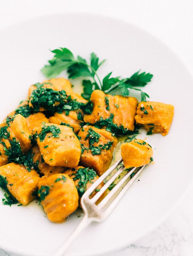 Vegan Gluten-Free Carrot Gnocchi