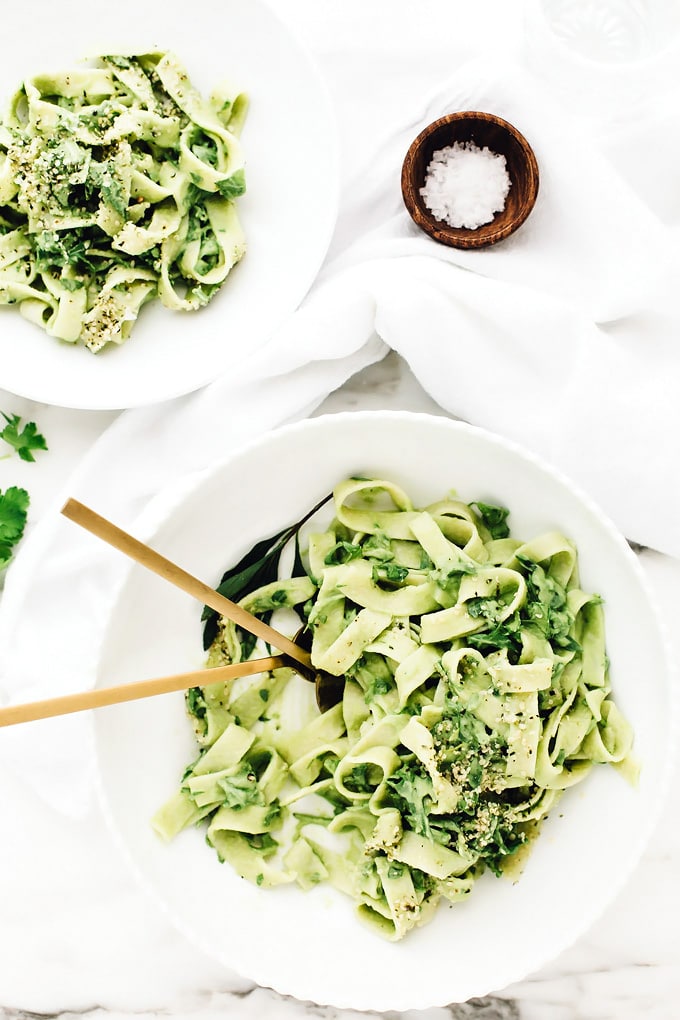 Vegan Green Goddess Pasta