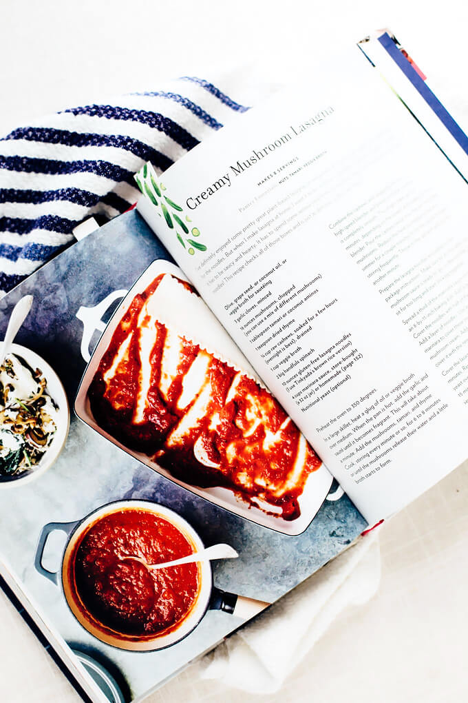 Creamy Mushroom Lasagna from One Part Plant by Jessica Murnane