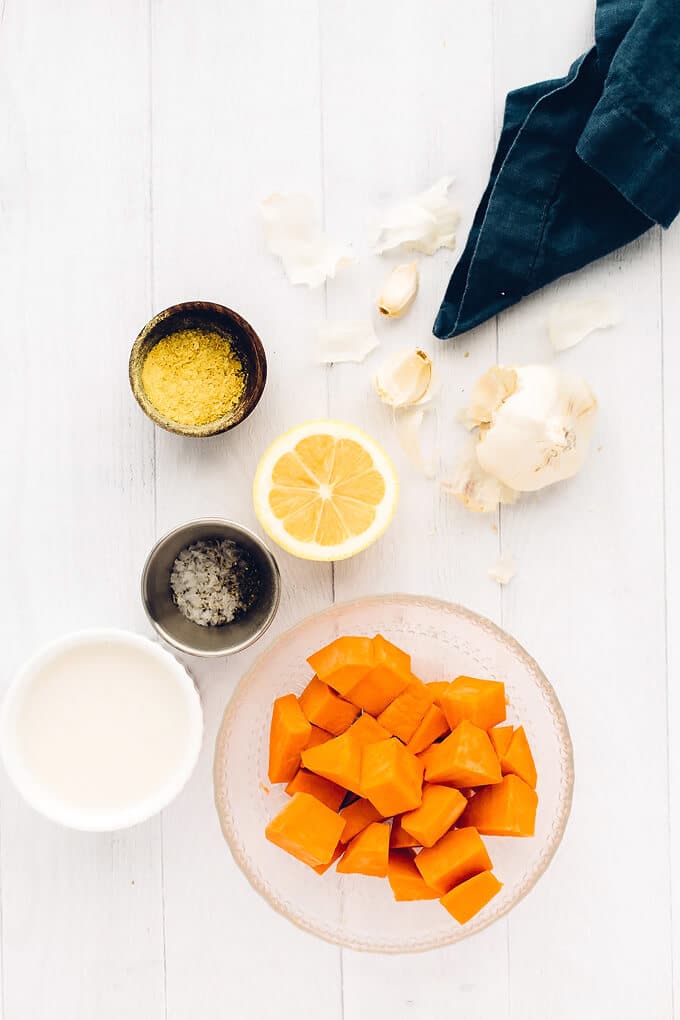 Vegan Sweet Potato Cream Pasta