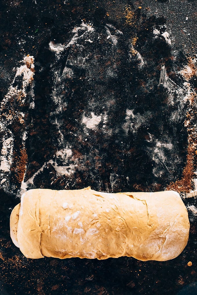 Sweet Potato Cinnamon Swirl Bread