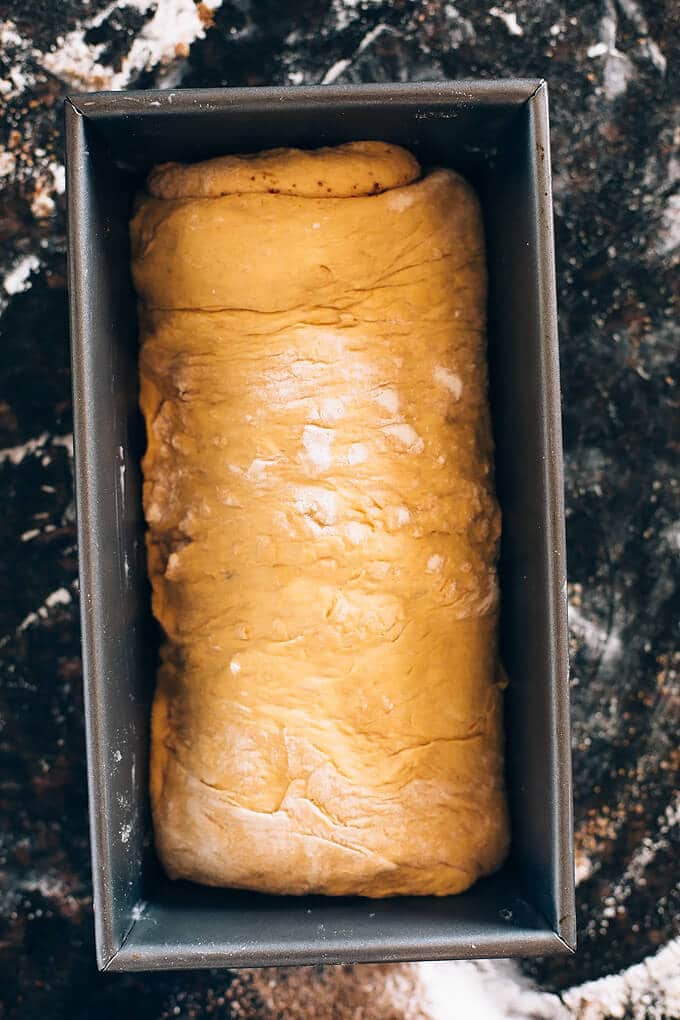 Sweet Potato Cinnamon Swirl Bread