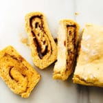 Vegan Sweet Potato Cinnamon Swirl Bread