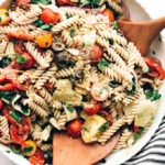 Easy Vegan Italian Pasta Salad