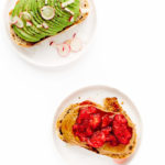 Farmers Market Breakfast Toast Two Ways