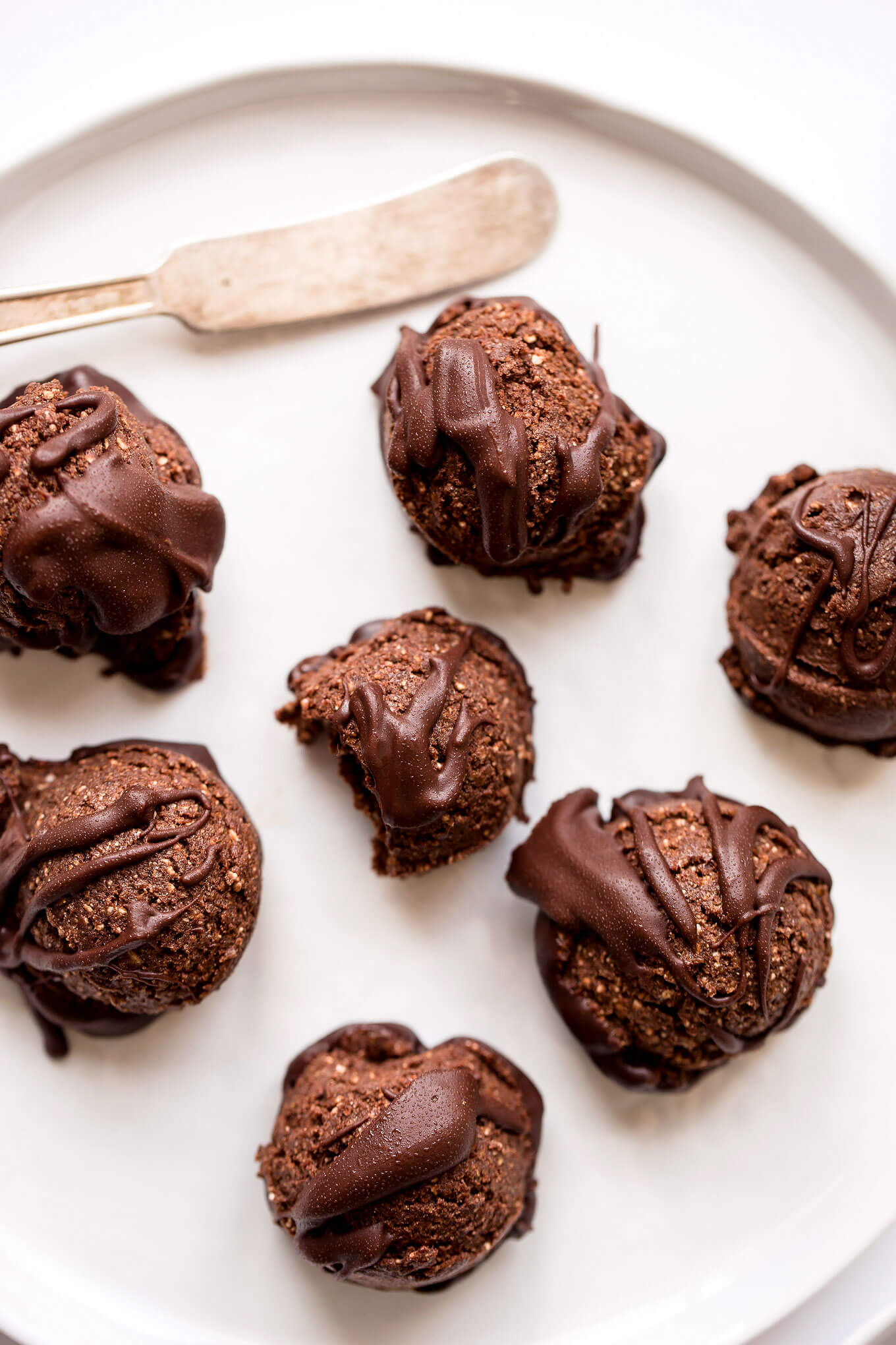 No-Bake Vegan Gluten Free Brownie Cookies