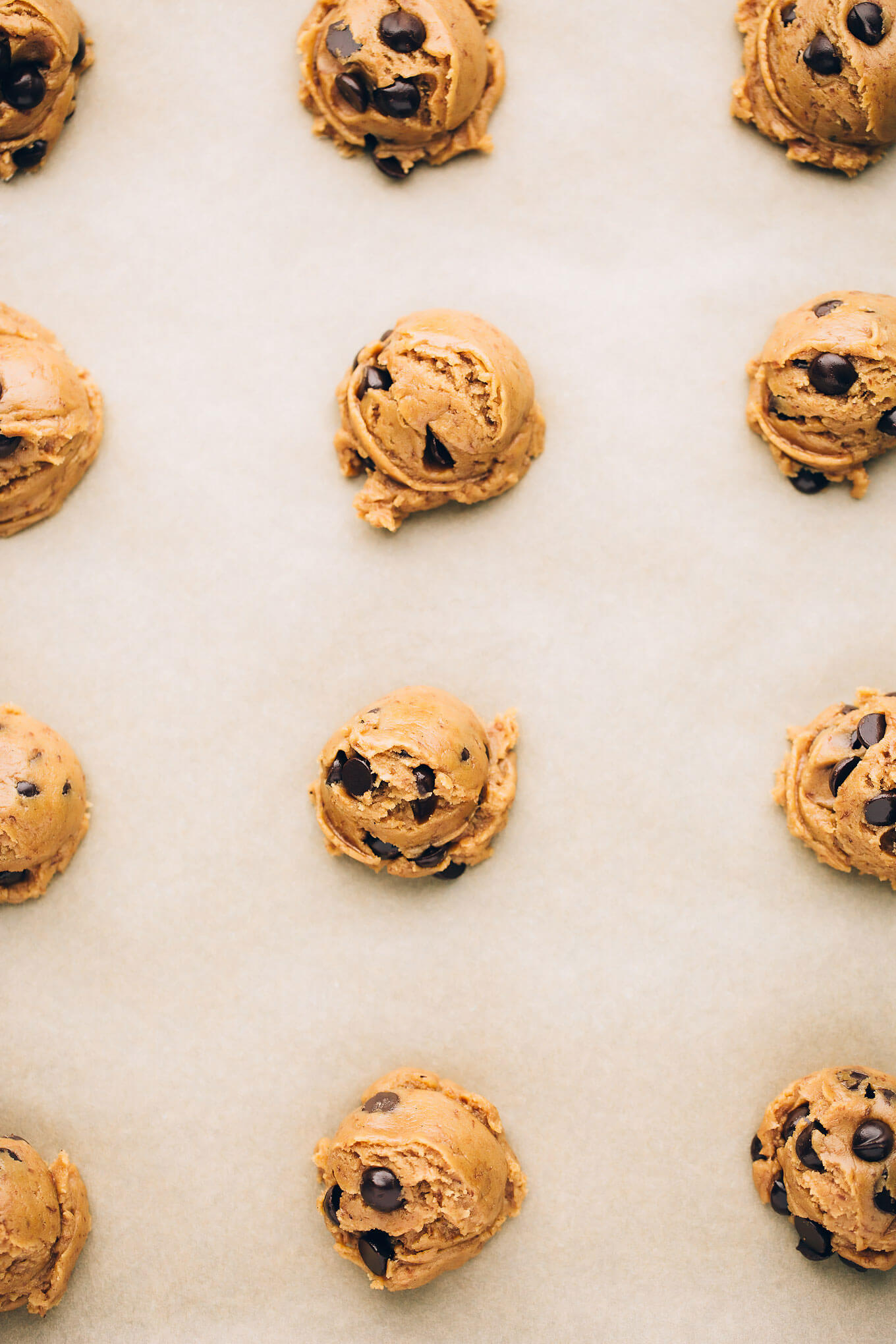 Soft Batch Vegan Chocolate Chip Spelt Cookies