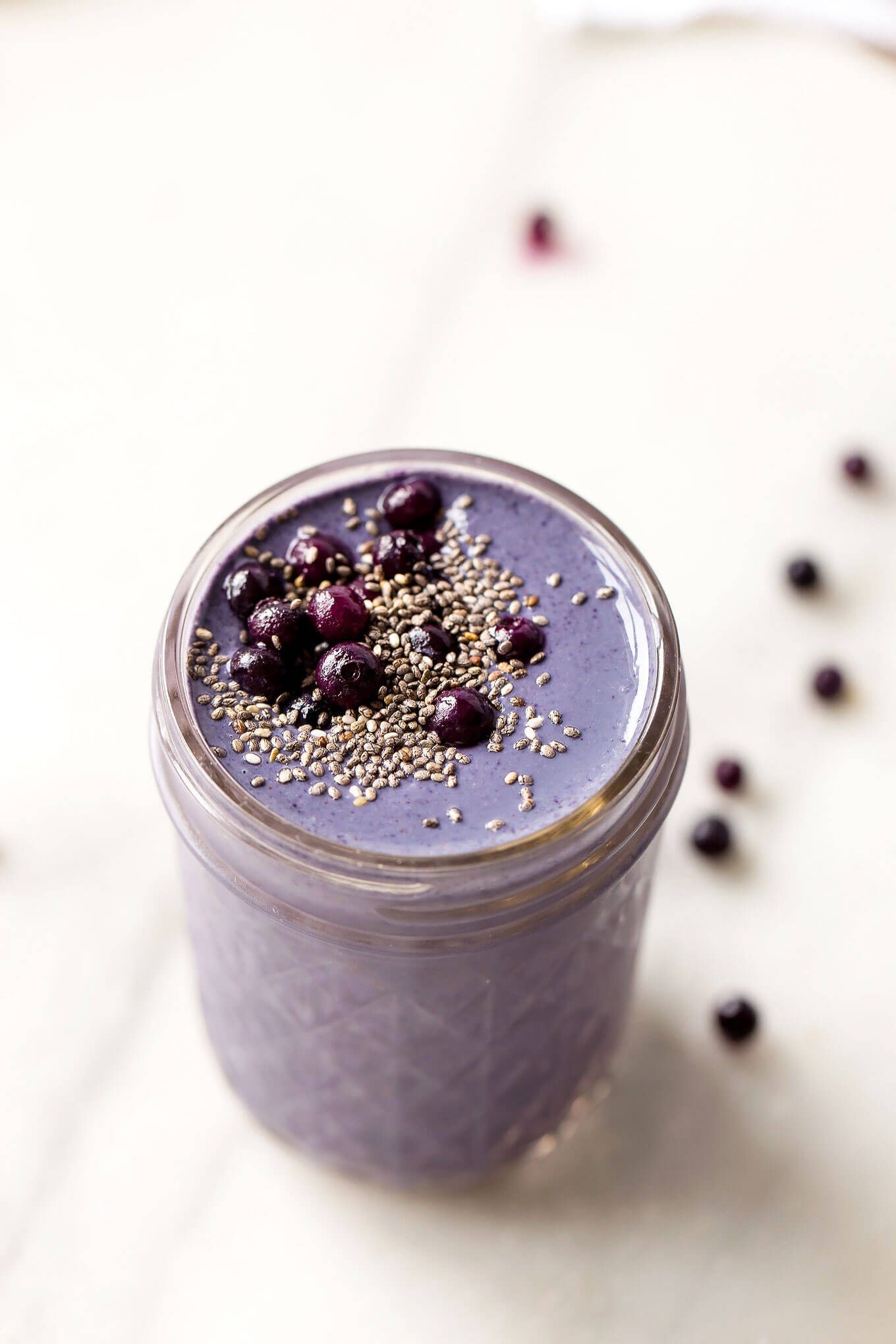 Wild Blueberry, Brazil Nut + Tahini Smoothie