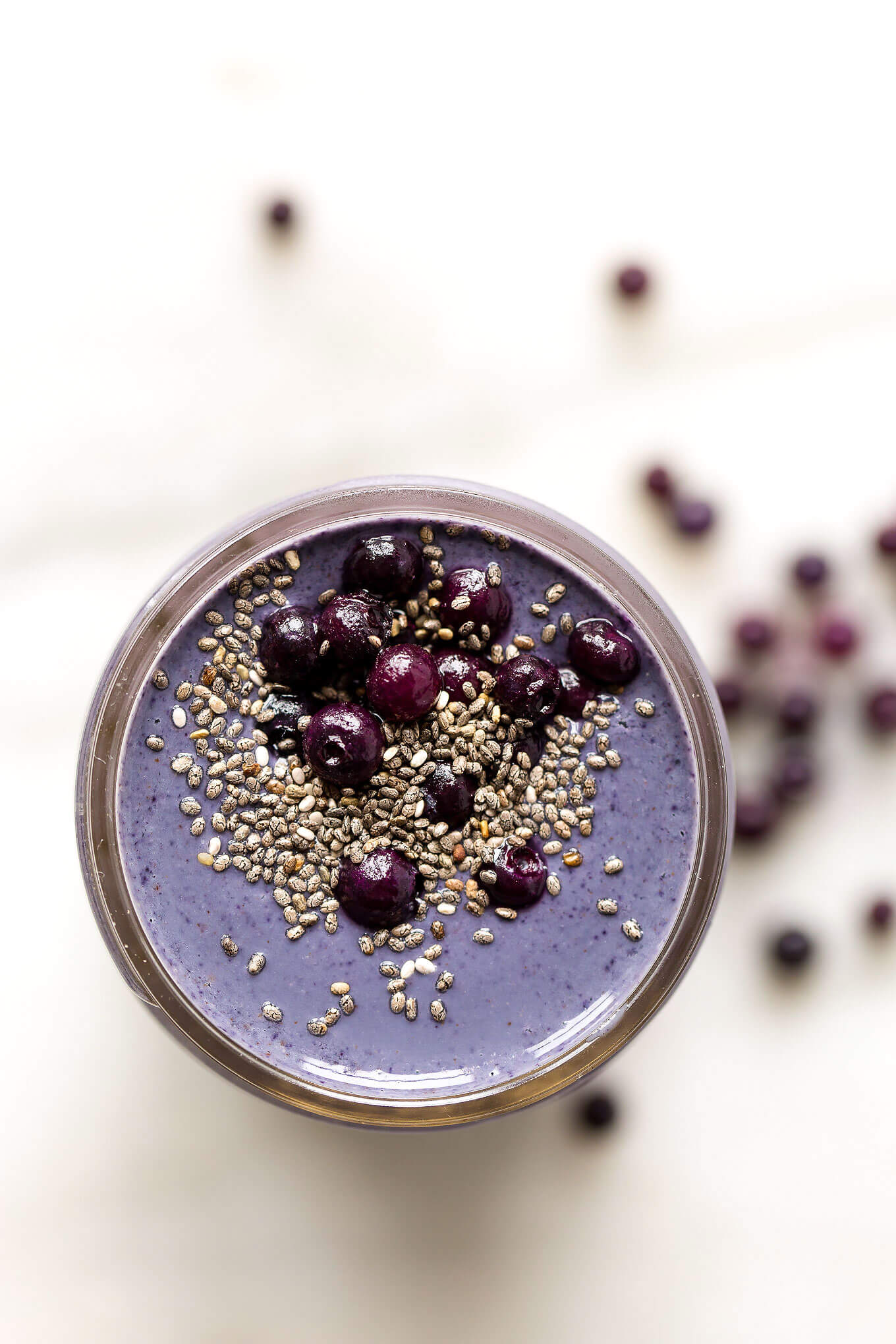 Wild Blueberry, Brazil Nut + Tahini Smoothie