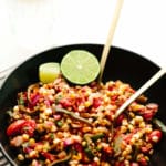 Fire-Roasted Corn, Poblano + Tomato Summer Salad