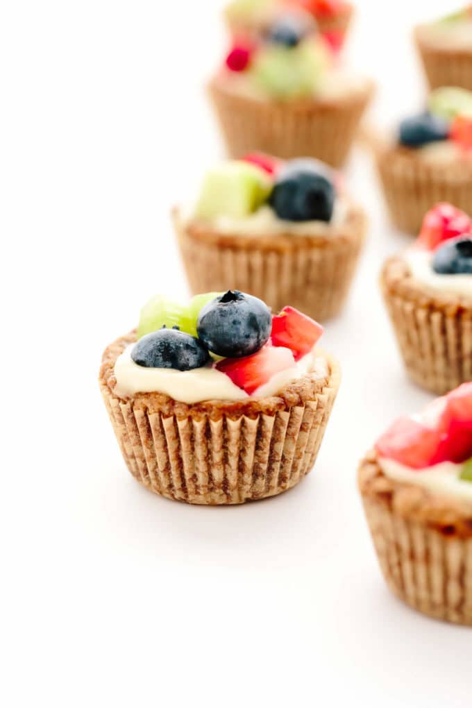 Vegan Gluten-Free Mini Fruit Tarts