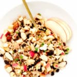 Apple Almond Farro Salad