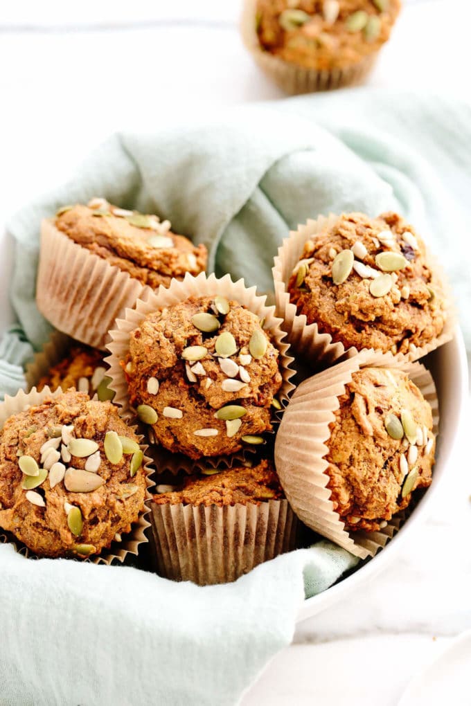 Vegan Pumpkin Power Muffins