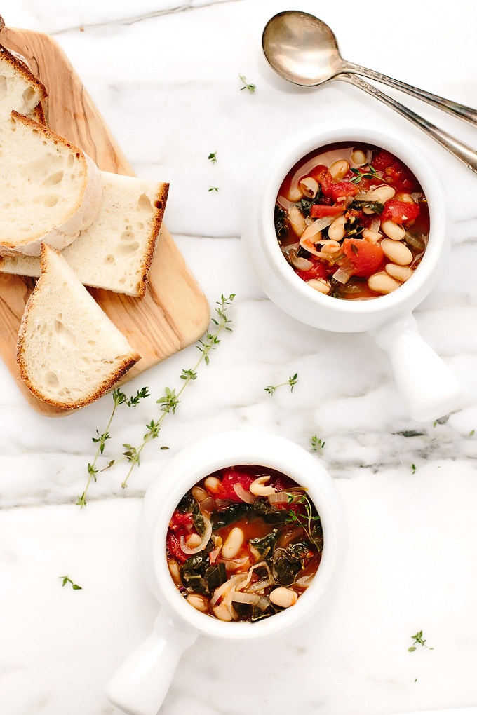 Vegan Tuscan Kale White Bean Stew