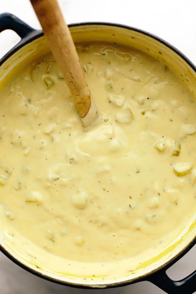 Vegan Cream of Celery Soup
